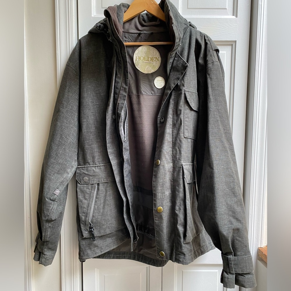 Holden Men's Charcoal Ski Jacket size M